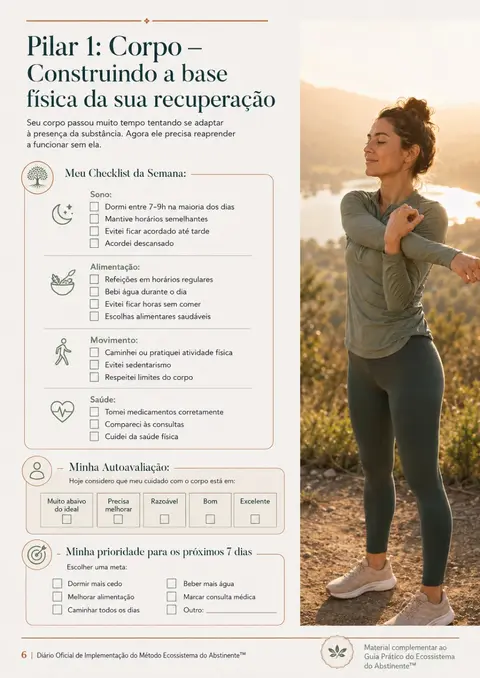 Checklist semanal — Pilar Corpo